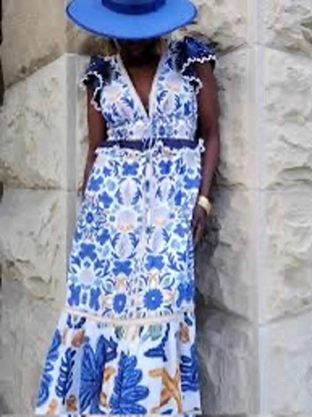 Caroline Constas Ocean Shell Tapestry Dress size S